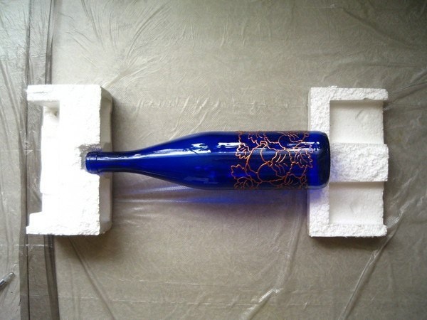 Роспись бутылки