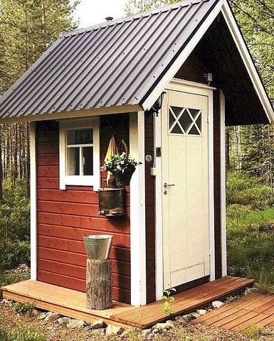 Интересные идеи оформления туалетов на даче и в загородном доме