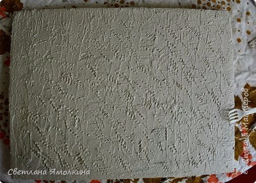 Панно "Первые заморозки": мастер-класс