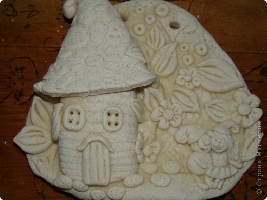 Домики для гномиков из теста