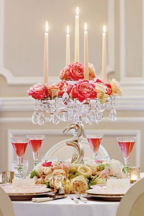 Идеи оформления праздника свечами