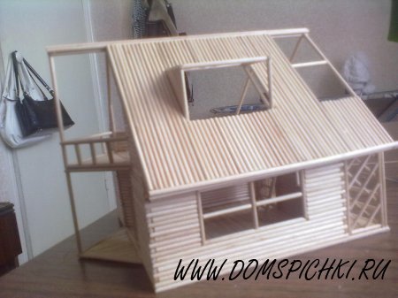 Создание скульптуры из зубочисток или из шпажек для шашлыка