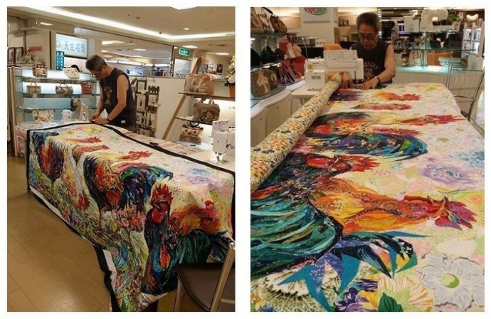 Лоскутные картины в технике аппликации