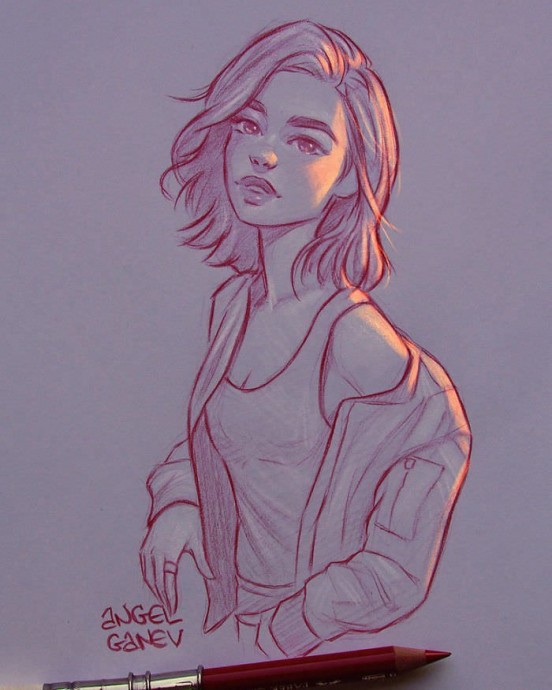 Изумительные светящиеся наброски