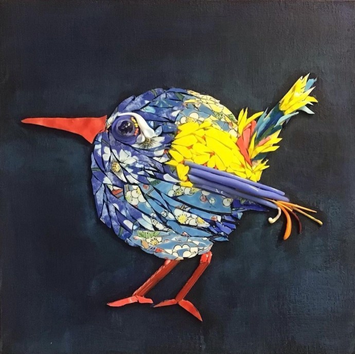 Животные из мозаики