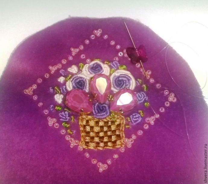 Кошелек в винтажном стиле