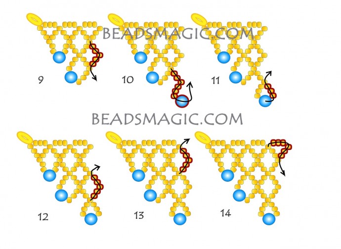 ​Колье в египетском стиле