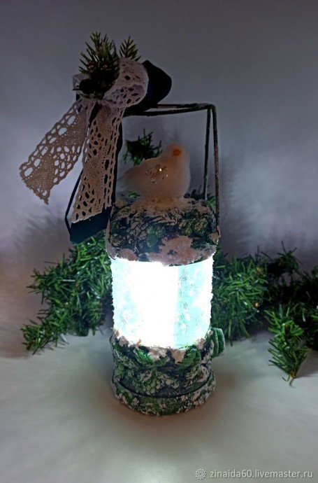 Декор фонаря Декор фонаря