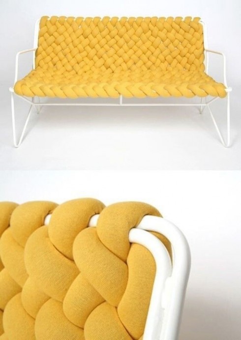 ​Обновки для стула из собственных старых вещей