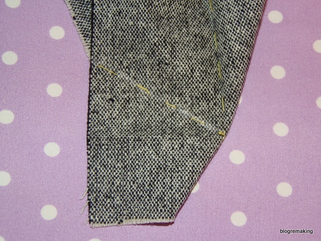 Технология обработки шлицы в изделиях с подкладкой