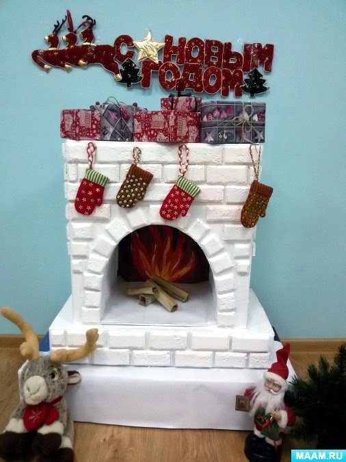 Рождественский камин