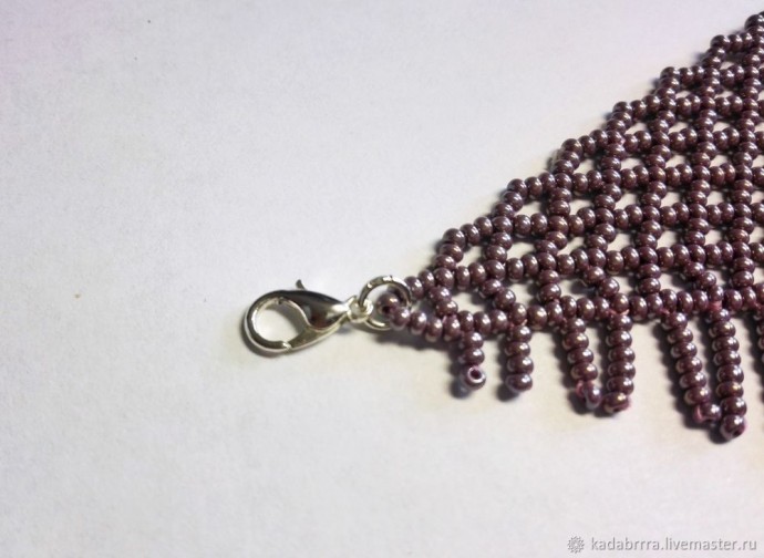 Бахрома для колье-косынки