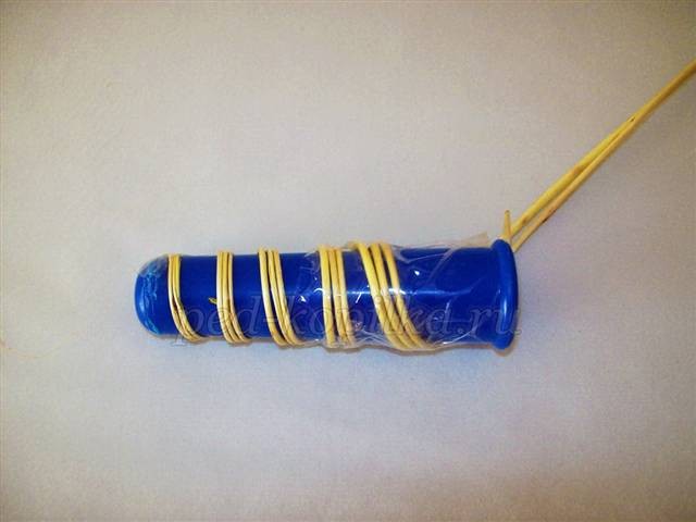 Поделка из природного материала "Букет фантазии"