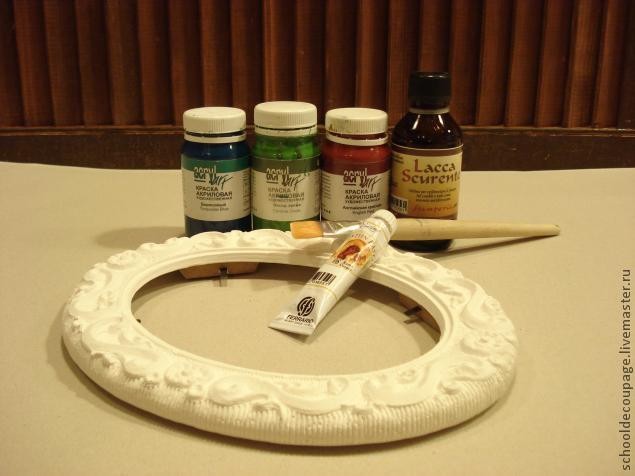 Имитация патины старинной меди