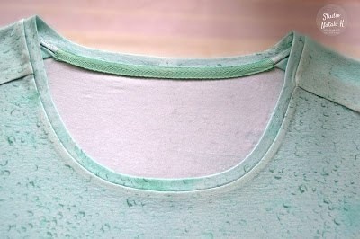 Обработка горловины на трикотаже