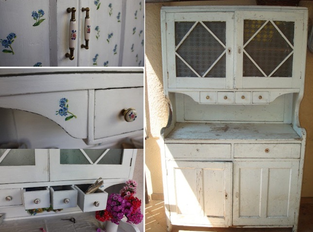 Декупаж старой мебели: фото до и после