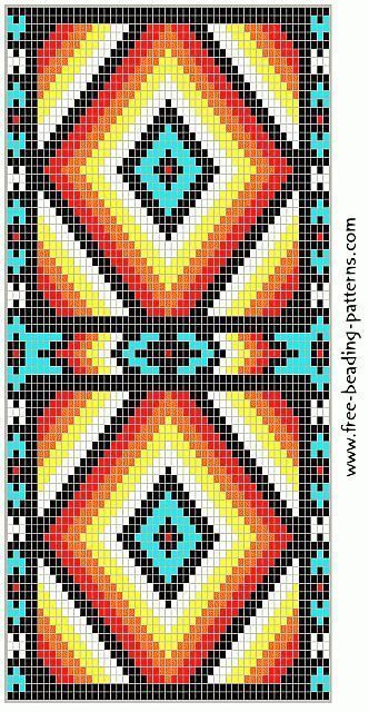 Этнические мотивы в плетении бисером