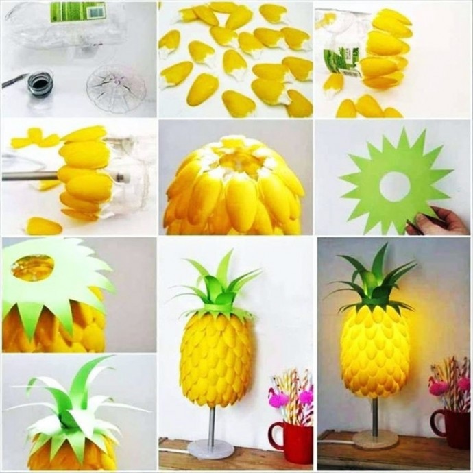 ​Абажур в виде ананаса