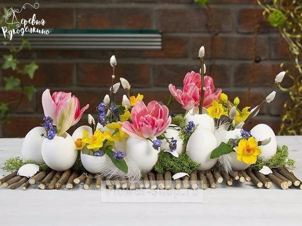 Настольная пасхальная композиция