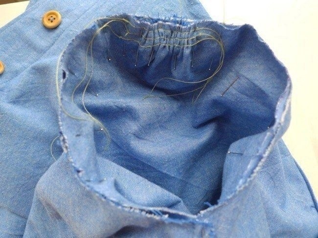 Техника шитья: вшивание рукава со сборкой