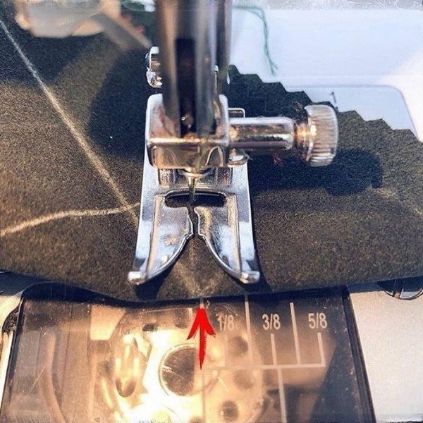 ​Обработка края изделия: шьем уголок "конвертом"