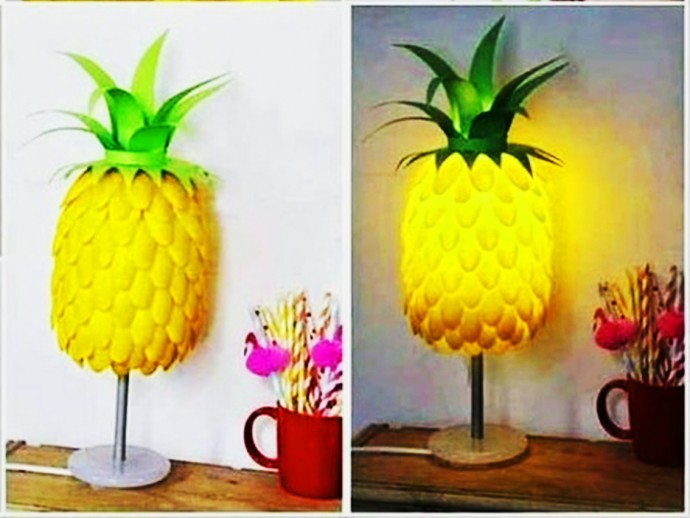 ​Абажур в виде ананаса