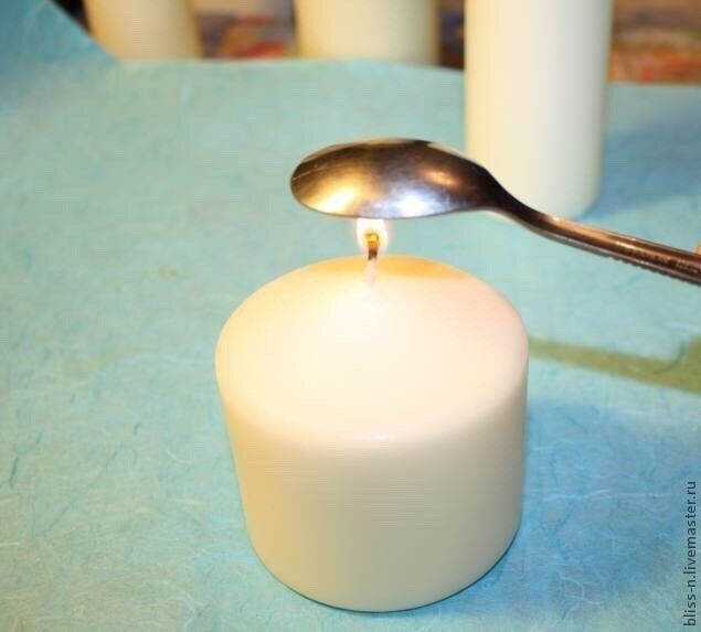 Быстрый декупаж свеч