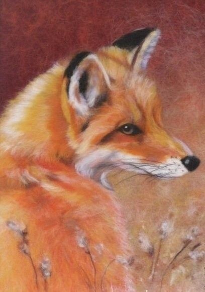 Животные в технике шерстяной акварели: невероятные идеи