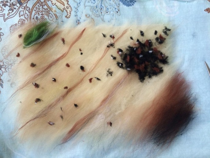 ​Чашки с кофе: шерстяная акварель