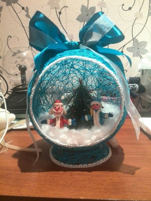 Красота из клея и ниток Красота из клея и ниток