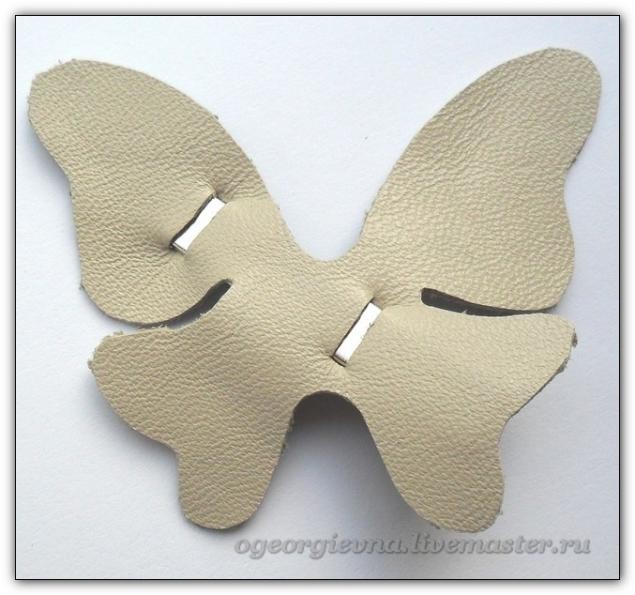 Комплект украшений из кожи Комплект украшений из кожи