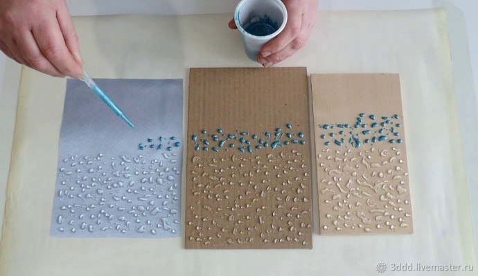 Застывший дождь