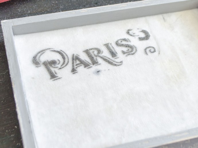 Шкатулка "Парижский шик"