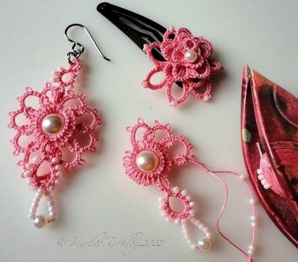 Украшения фриволите