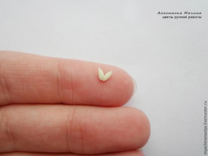 Лепка клевера из полимерной глины