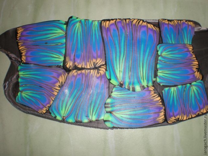 Квилт из полимерной глины