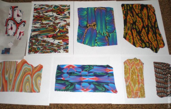 Квилт из полимерной глины