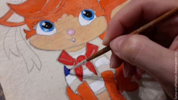 Мастер-класс: Детская пляжная эко-сумка с акриловой росписью (Автор: Анна (Luna-craftsman)) Мастер-класс: Детская пляжная эко-сумка с акриловой росписью (Автор: Анна (Luna-craftsman))