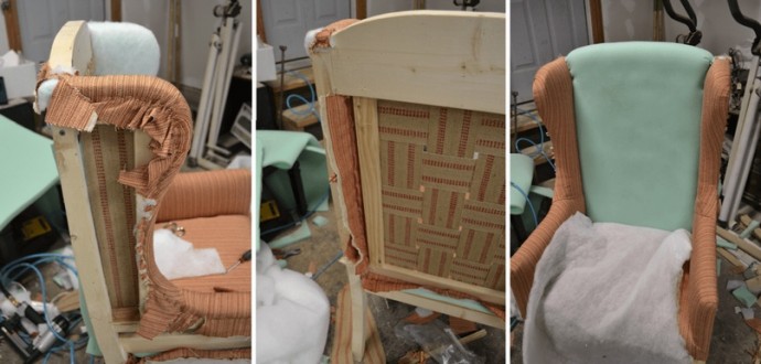 Переделка обычного стула в очень стильное кресло