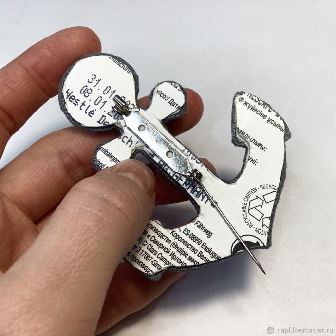 Брошь "Якорь" Брошь "Якорь"