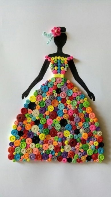 Искусство из пуговиц