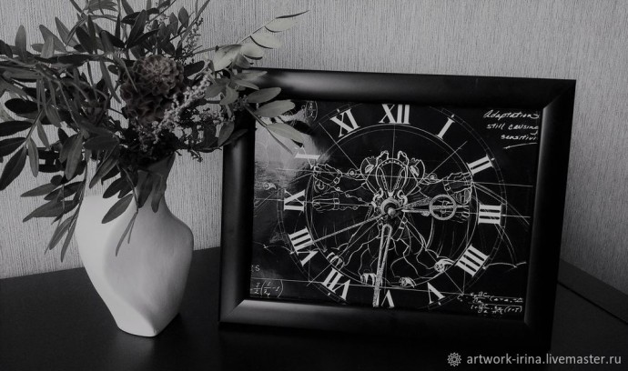 Дизайнерские часы своими руками