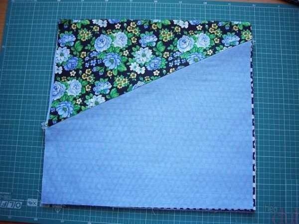 ​Лоскутное шитье двухстороннего одеяла