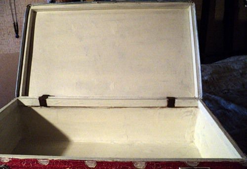 Декорируем старый чемодан