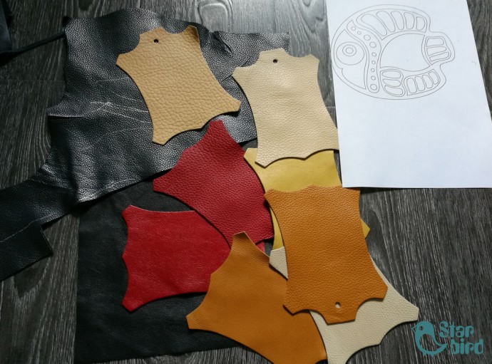 Аппликация в виде рыбки