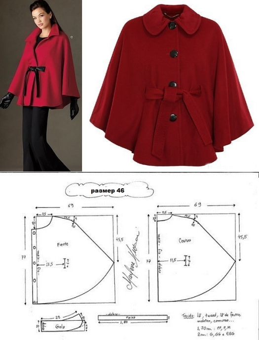 Моделирование весенних накидок