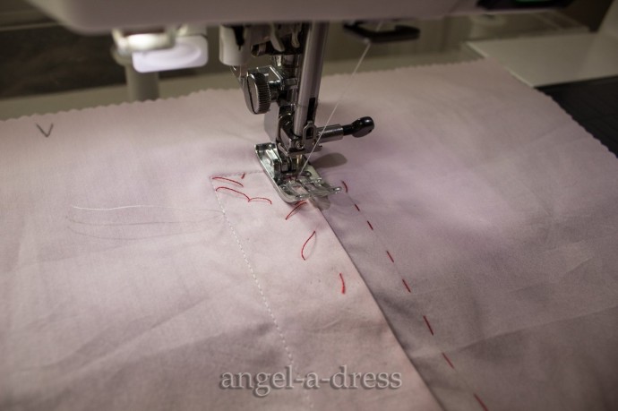 Планка поло с разрезом