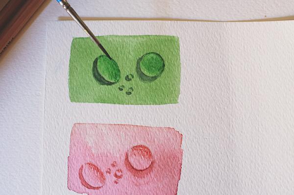 Рисуем каплю воды