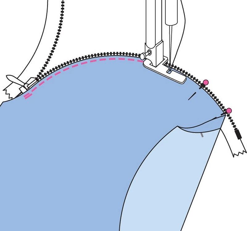 Шьем чехол на круглую подушку
