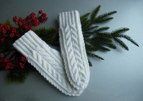 Двойная коса для зимних вещей